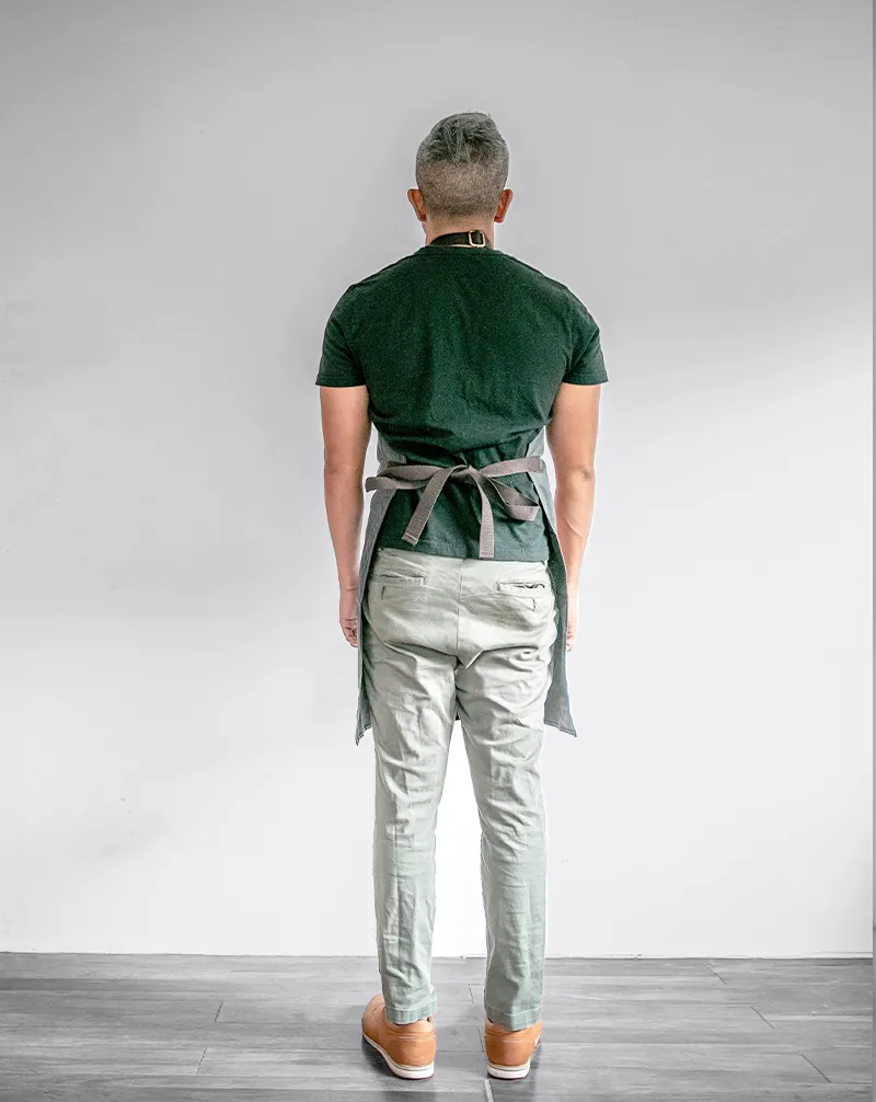 Gouache Bennett Waxed Canvas Apron