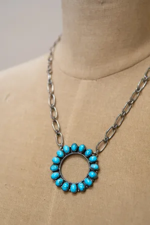 Hada Circle Necklace & Chain