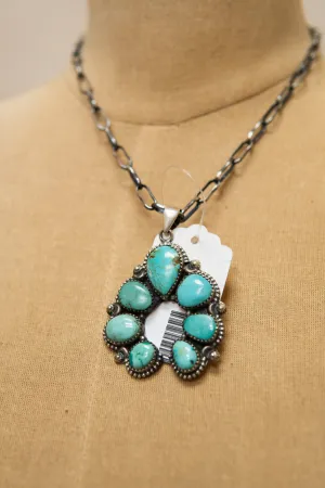 Hada Tibetan Turq Pendant