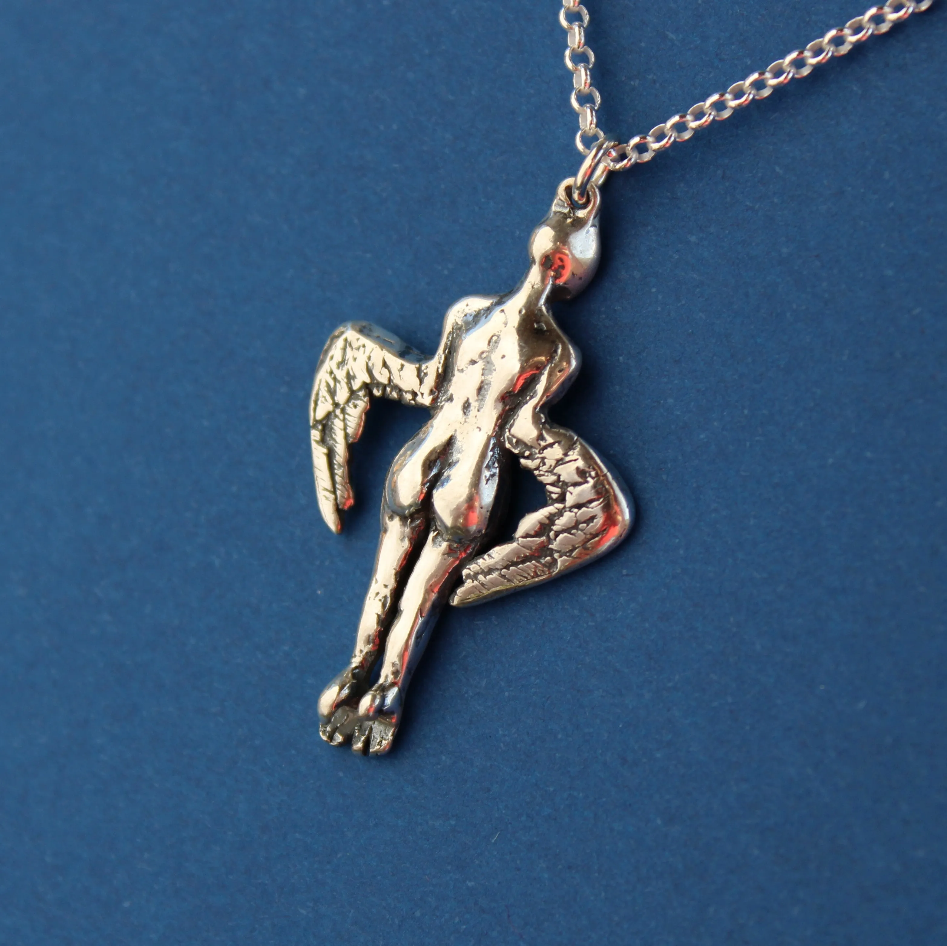 Harpy Necklace in Sterling Silver