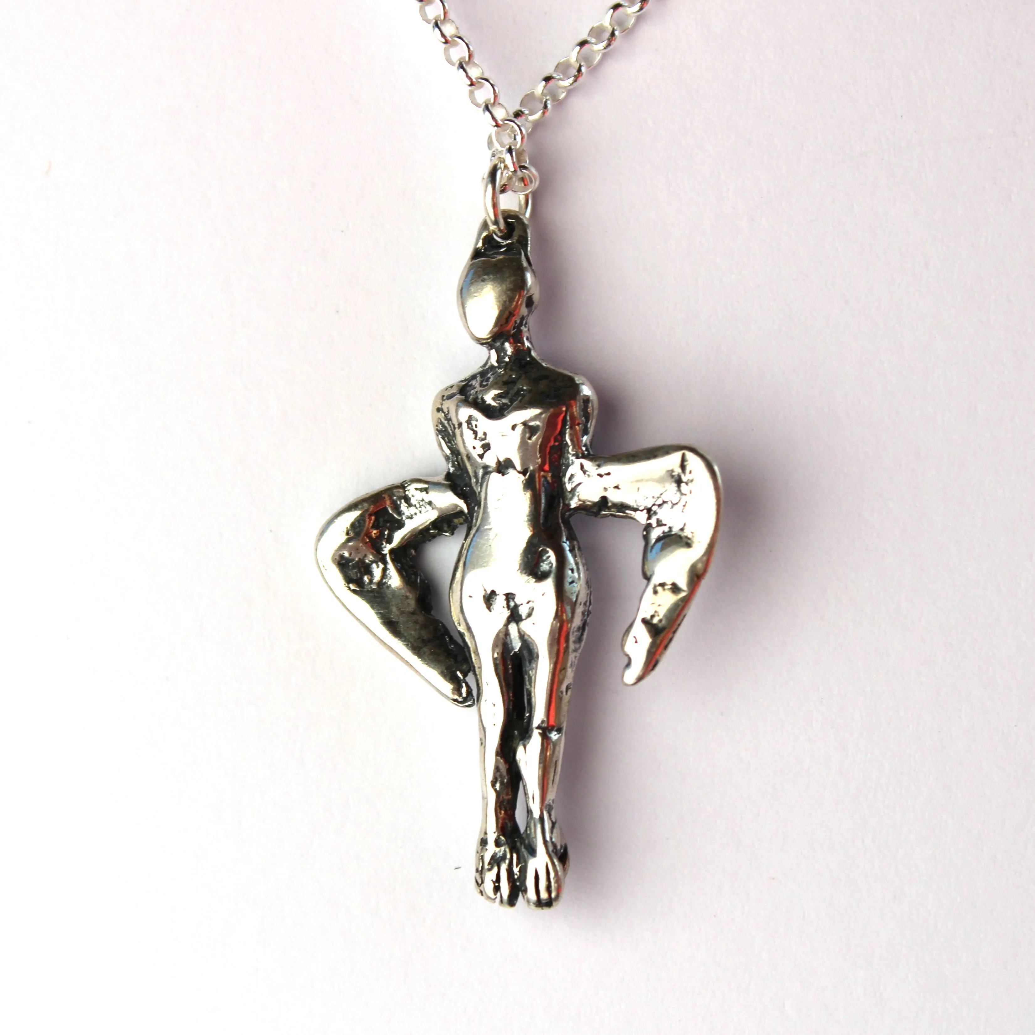 Harpy Necklace in Sterling Silver