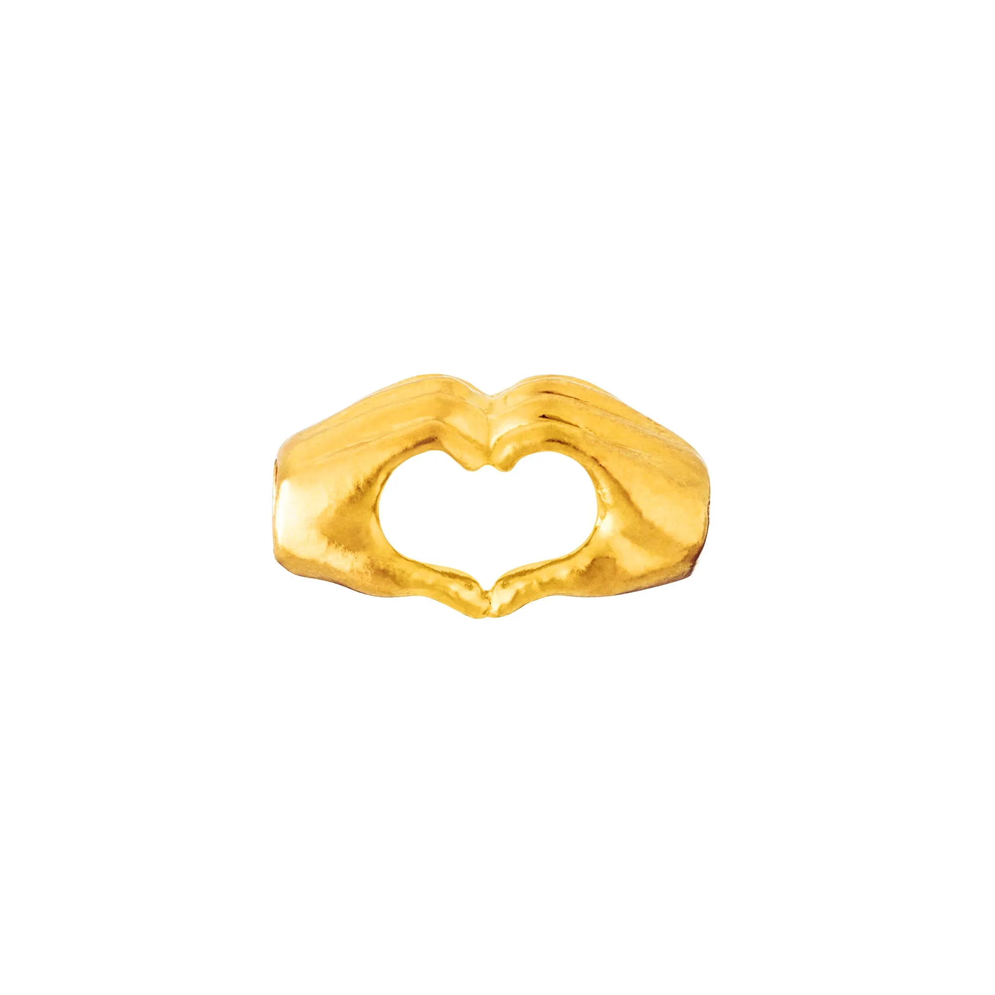 Heart in Hands Charm