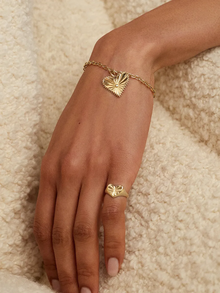 Heart Pinky Ring