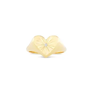 Heart Pinky Ring