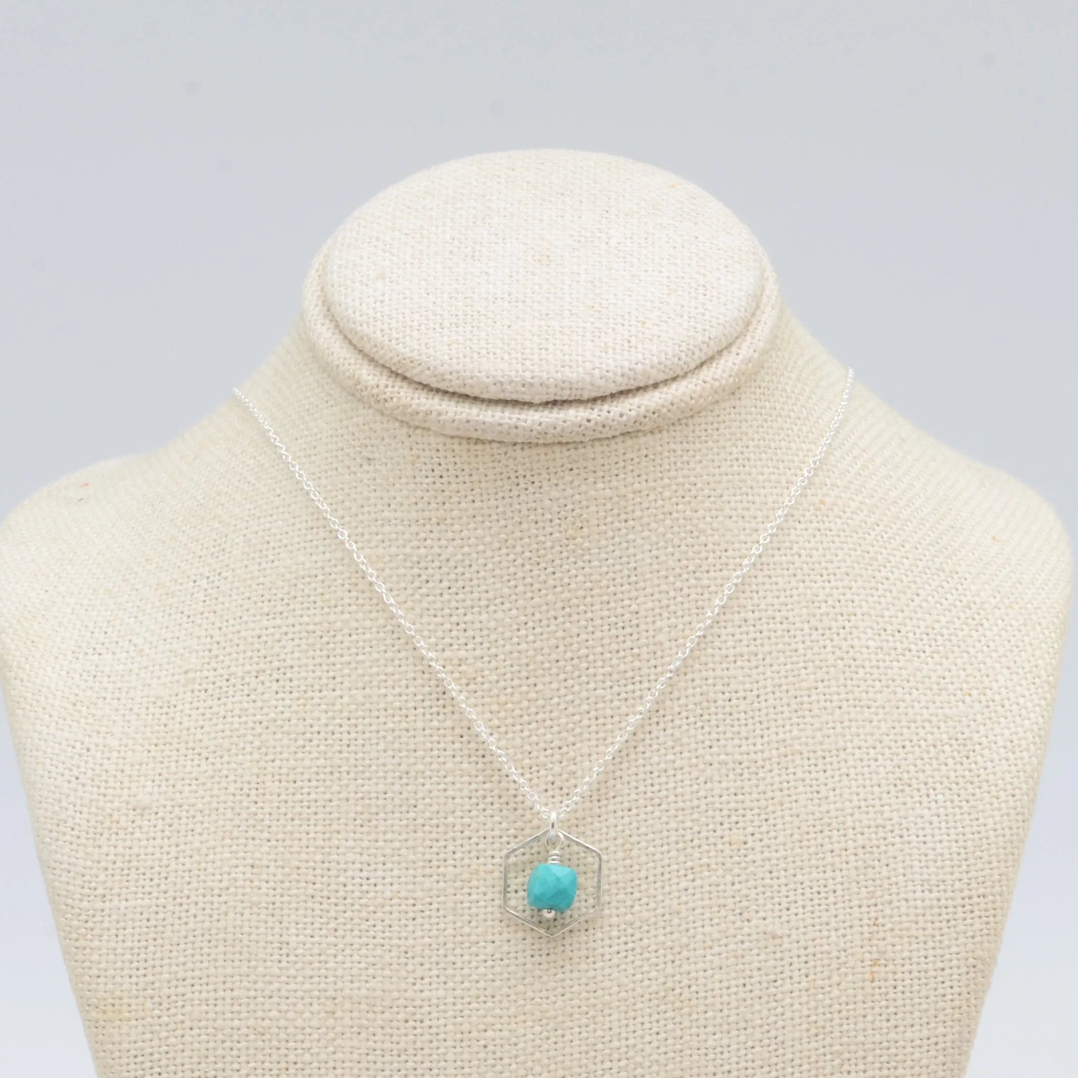 Kara Necklace: Turquoise