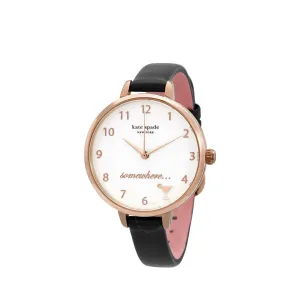 Kate Spade New York KSW1525 Metra Quartz White Dial Ladies Watch 34mm
