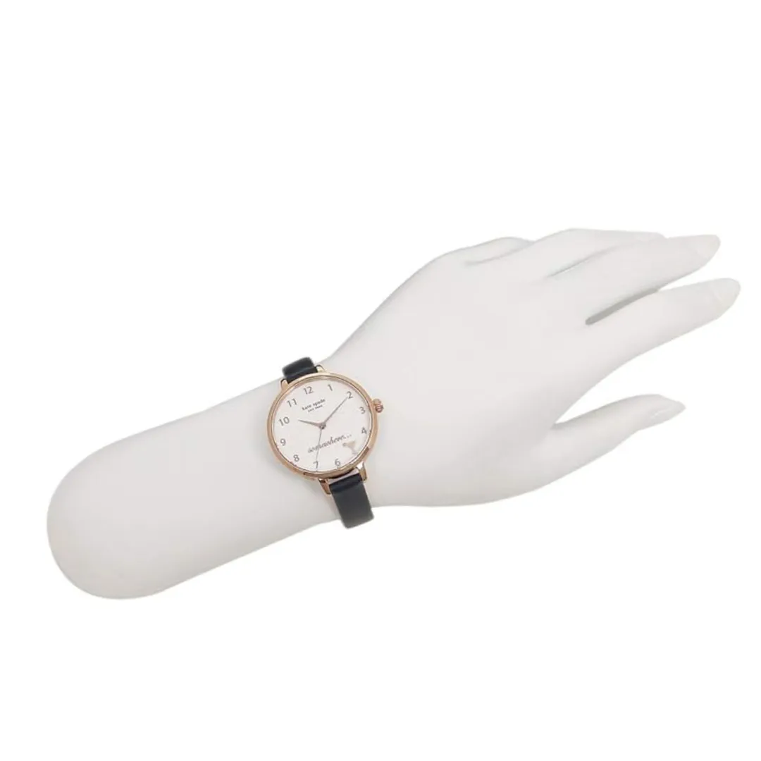 Kate Spade New York KSW1525 Metra Quartz White Dial Ladies Watch 34mm
