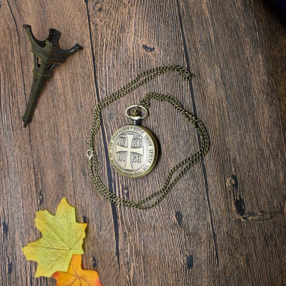 Knights Templar Pocket Watch - Alloy