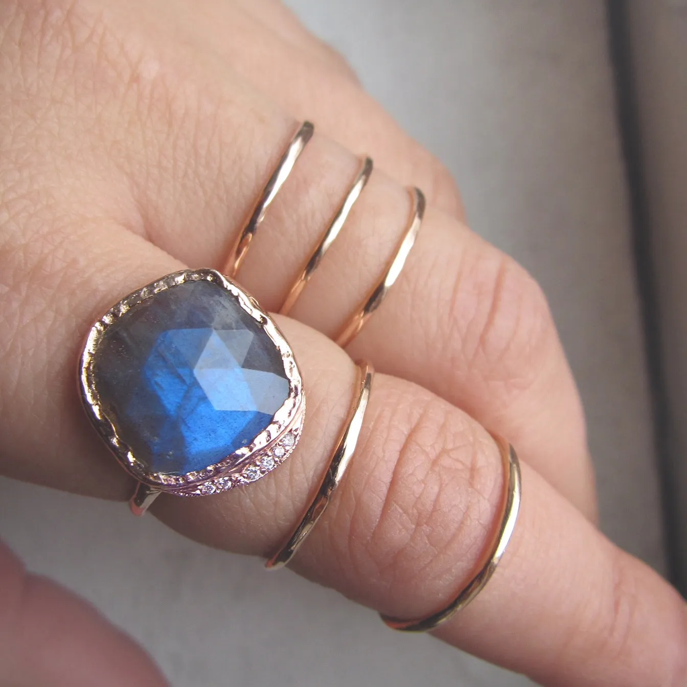 Labradorite Cove Ring