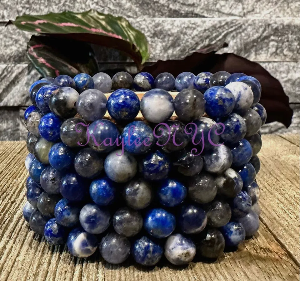 Lapis Lazuli 8mm Stretch Bracelet