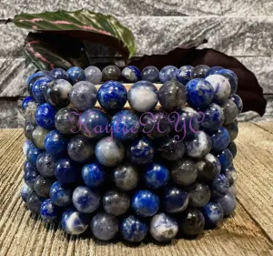 Lapis Lazuli 8mm Stretch Bracelet