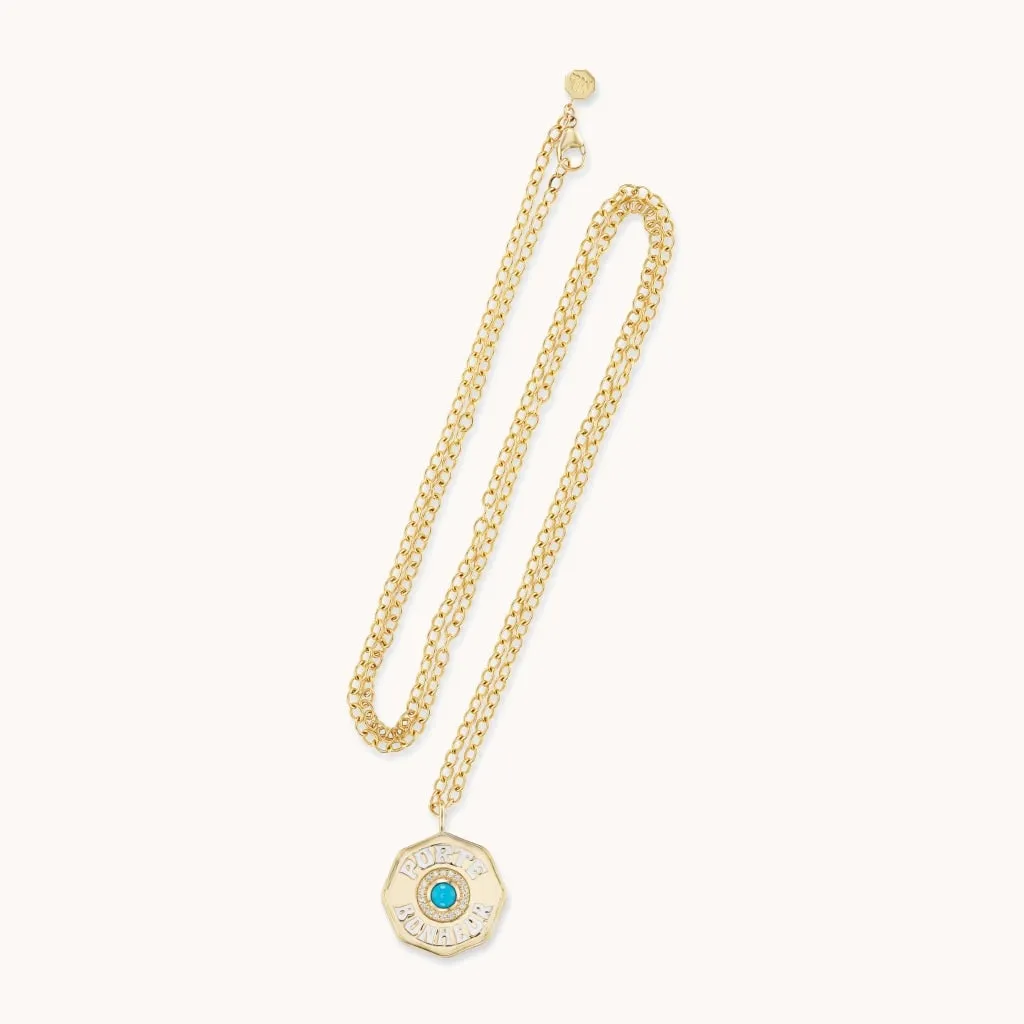 Large Porte Bonheur Turquoise