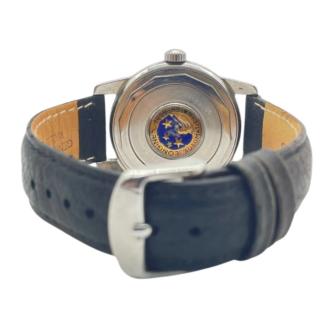 Longines Conquest L16114 35mm Automatic Silver Dial Watch