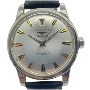 Longines Conquest L16114 35mm Automatic Silver Dial Watch