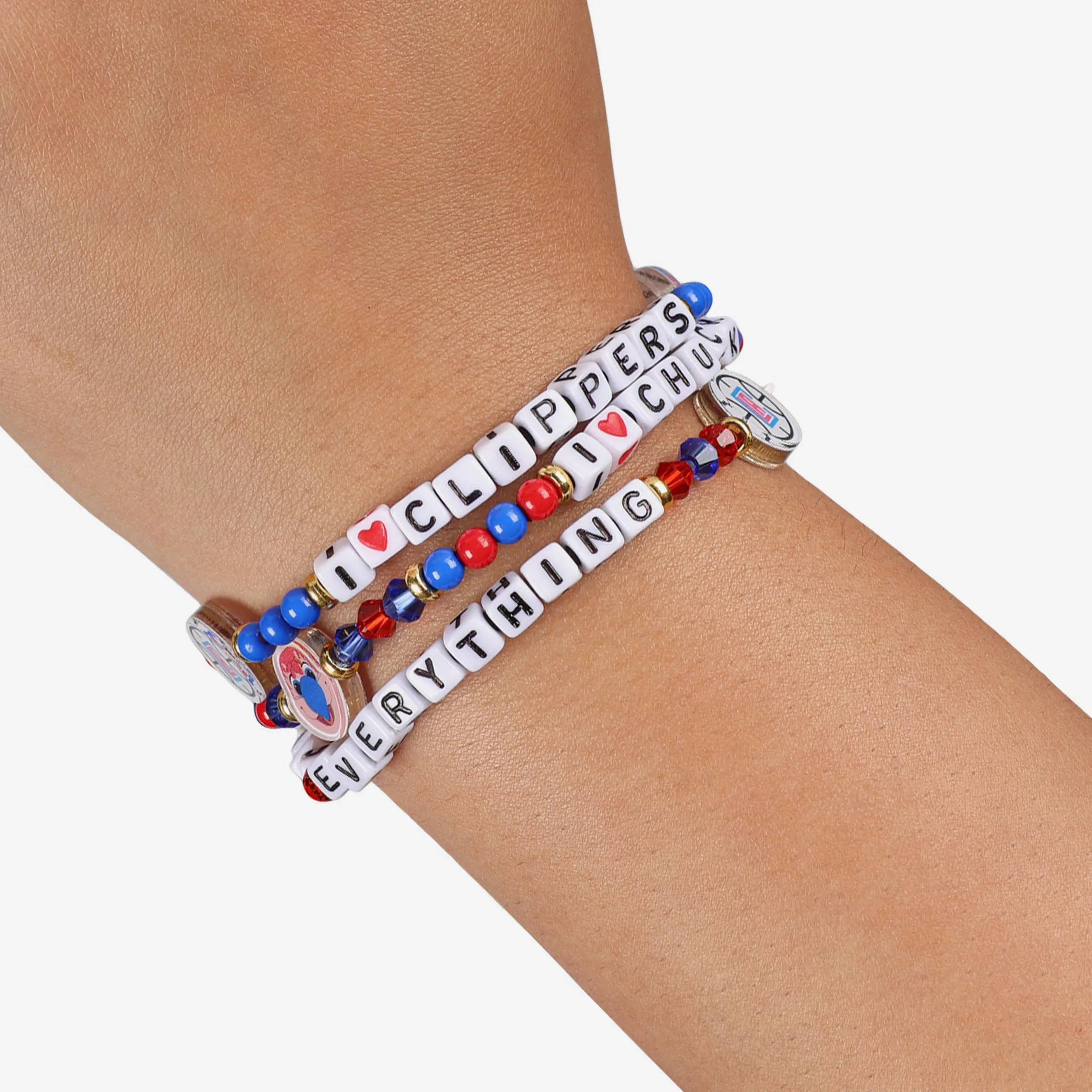 Los Angeles Clippers 3 Pack Friendship Bracelet