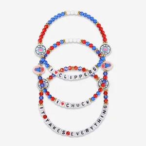 Los Angeles Clippers 3 Pack Friendship Bracelet