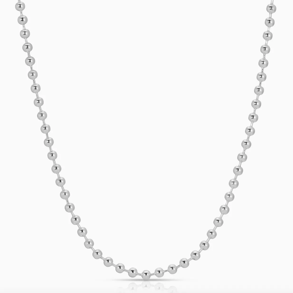 Lucky Feather Ball Chain Necklace