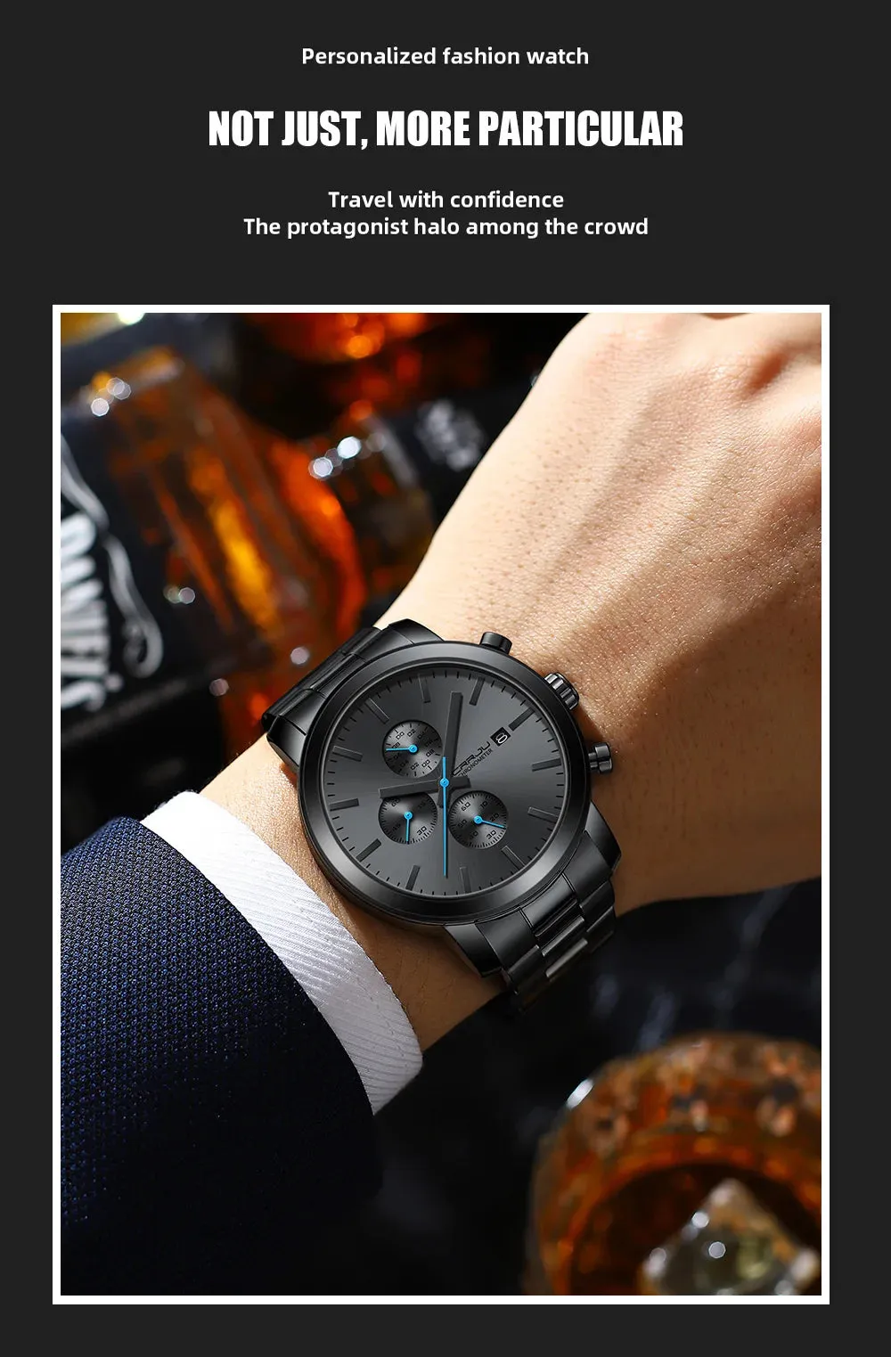 Luxe Chronograph Watch