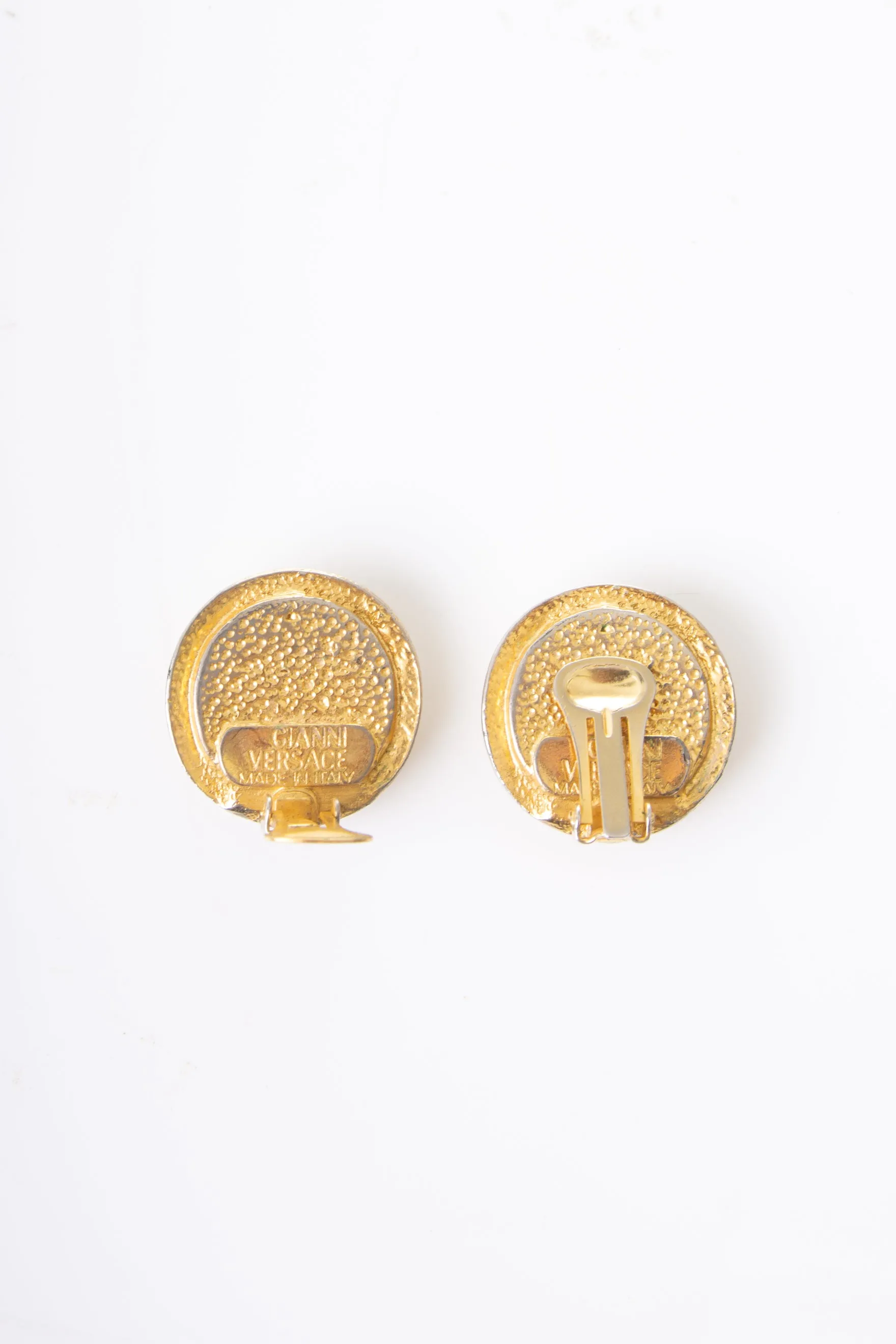 Medusa Clip on Earrings