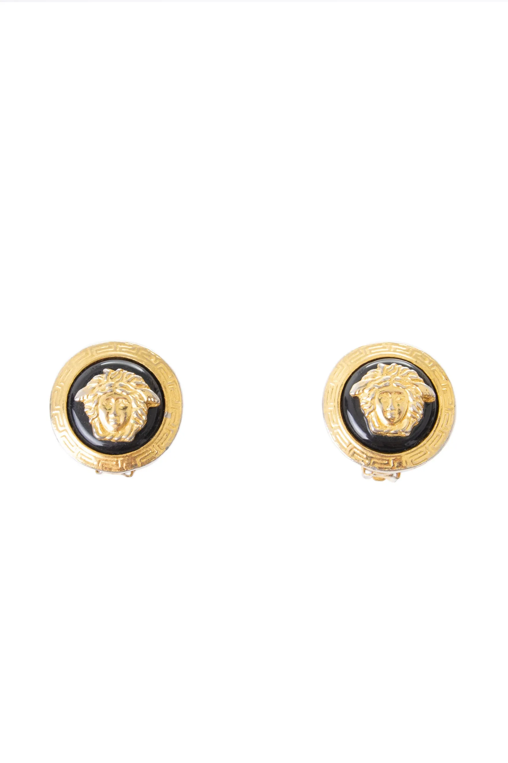 Medusa Clip on Earrings