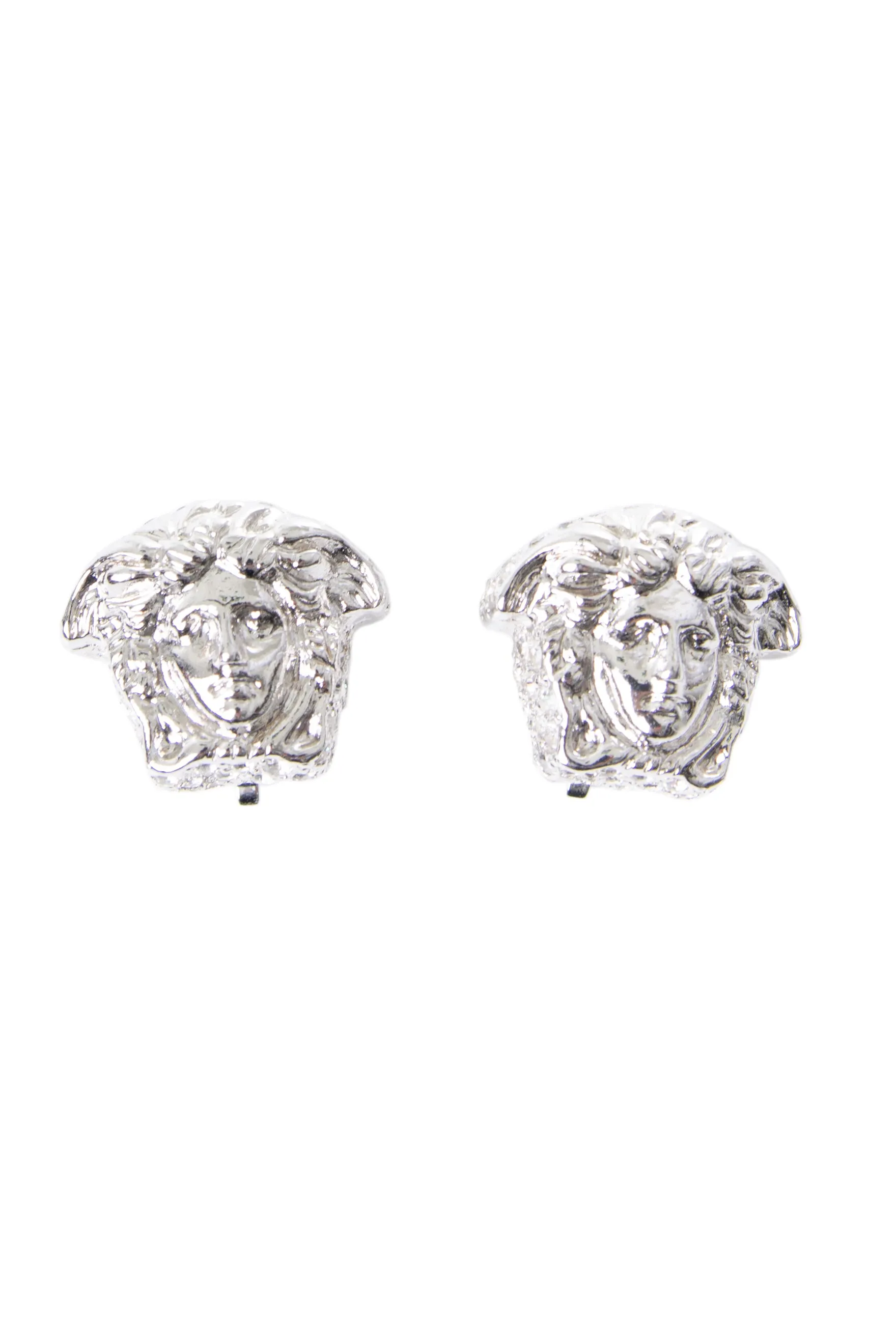 Medusa Crystal Clip on Earrings
