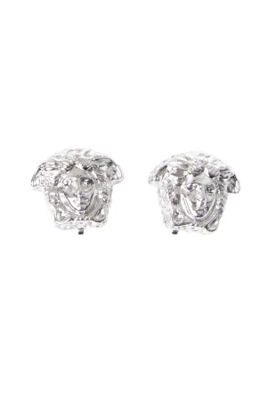 Medusa Crystal Clip on Earrings