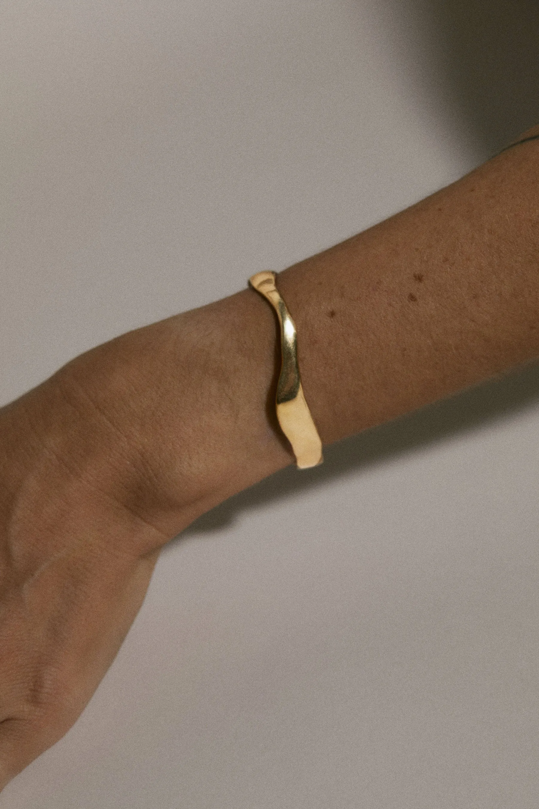 melted cuff bracelet
