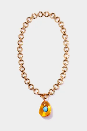 Meteor Necklace in Gold