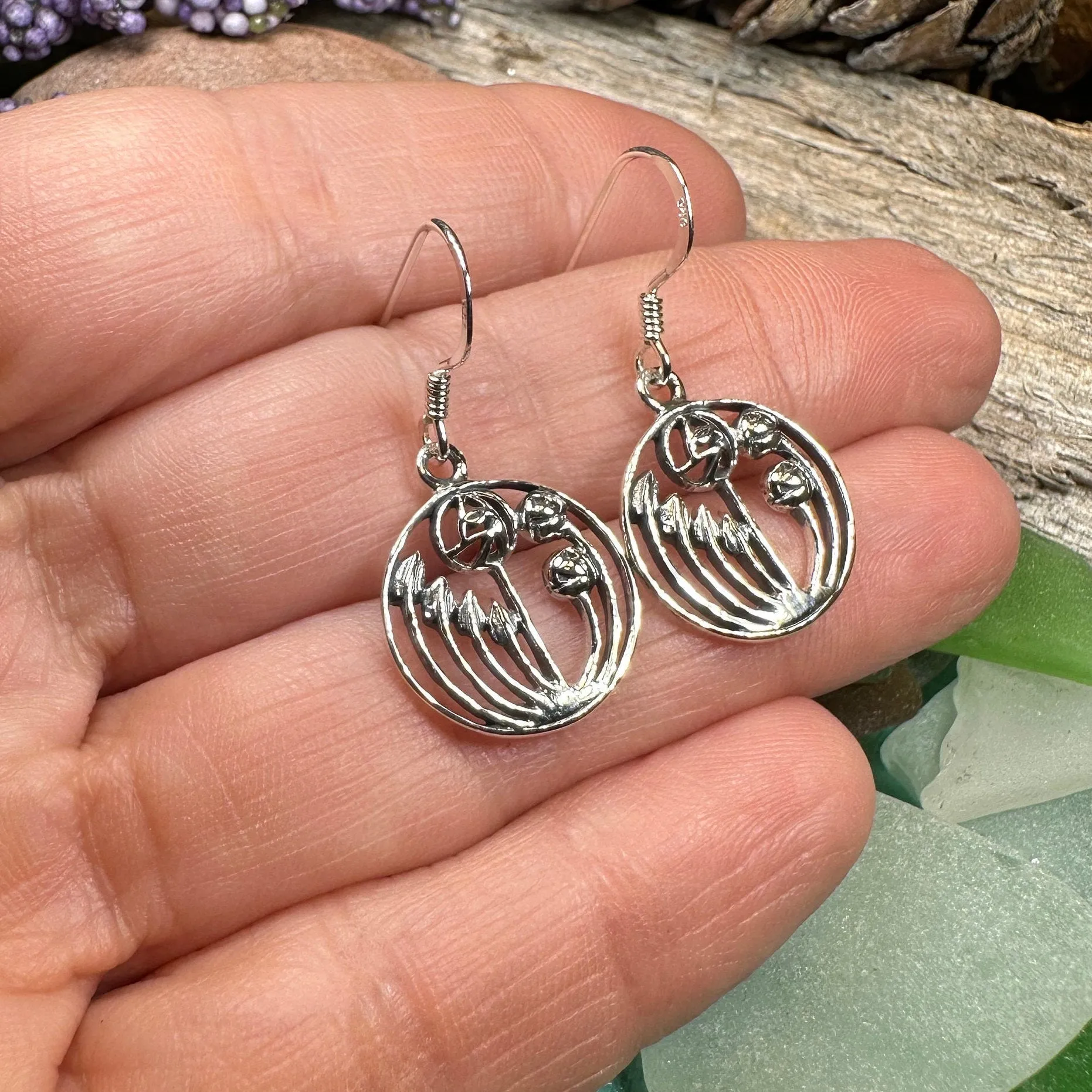 Michaela Mackintosh Rose Earrings