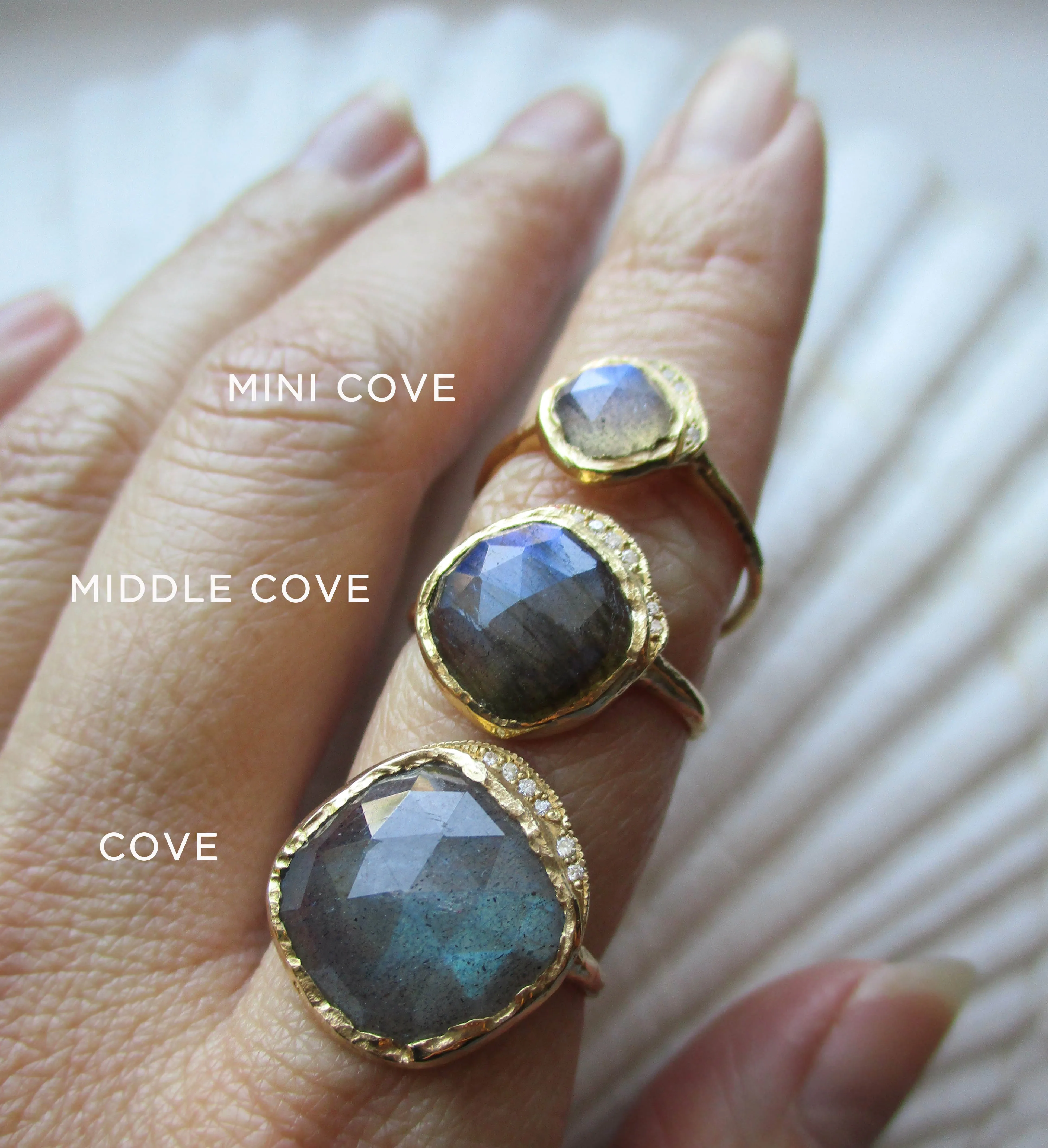 Middle Cove Labradorite Ring