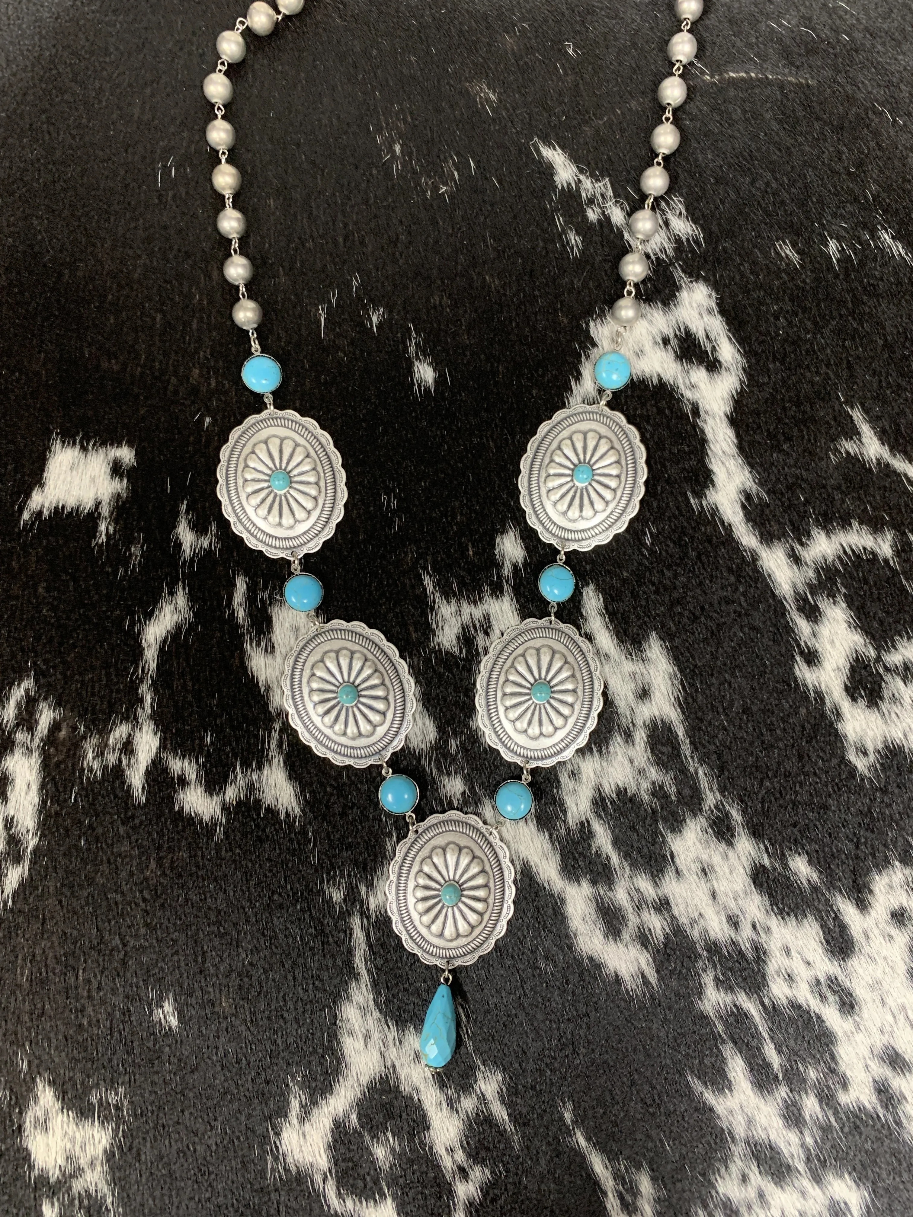 Midland Necklace- Turquoise