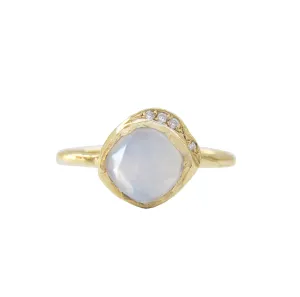 Mini Cove Chalcedony Ring