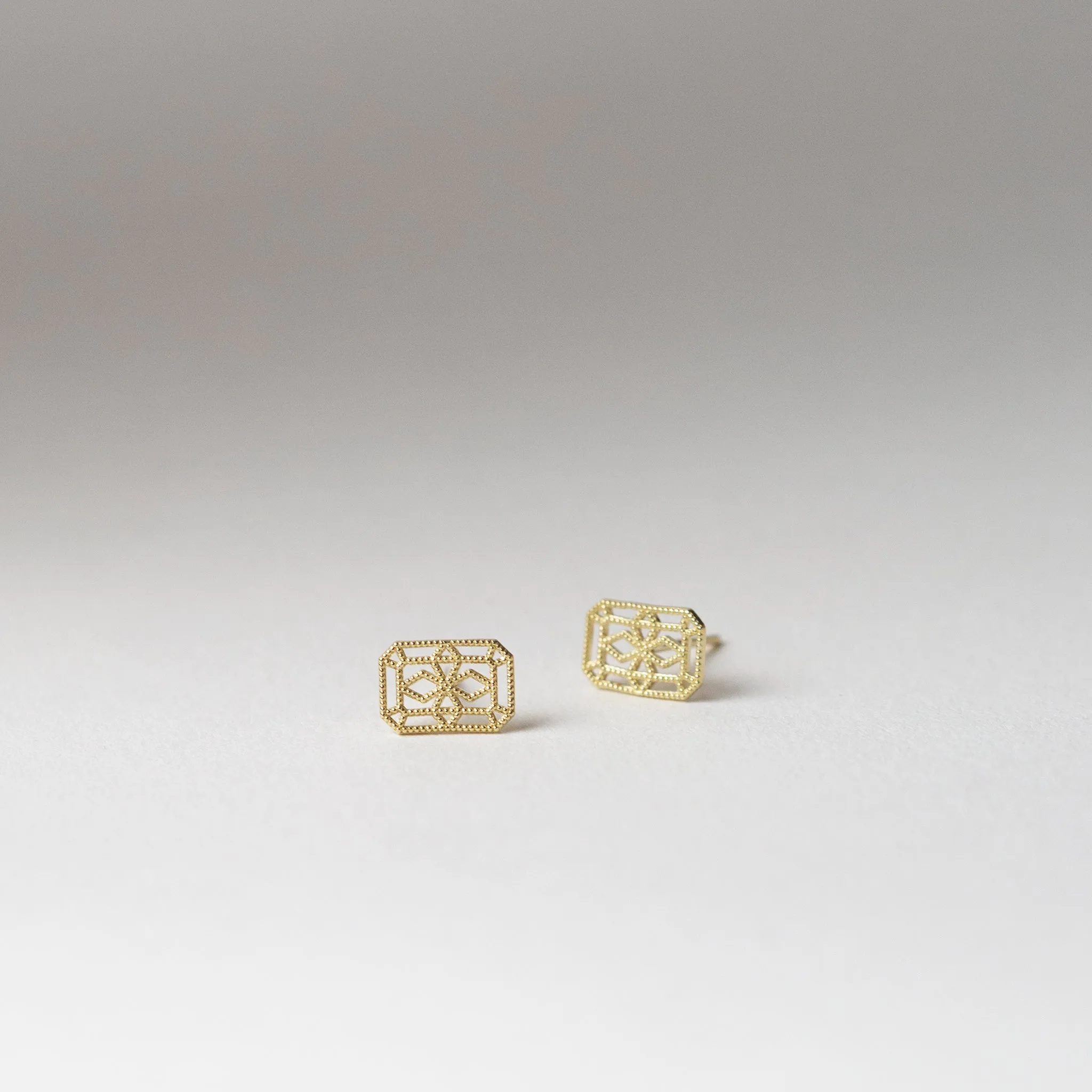 Mini Lace Deco Earrings - VIII