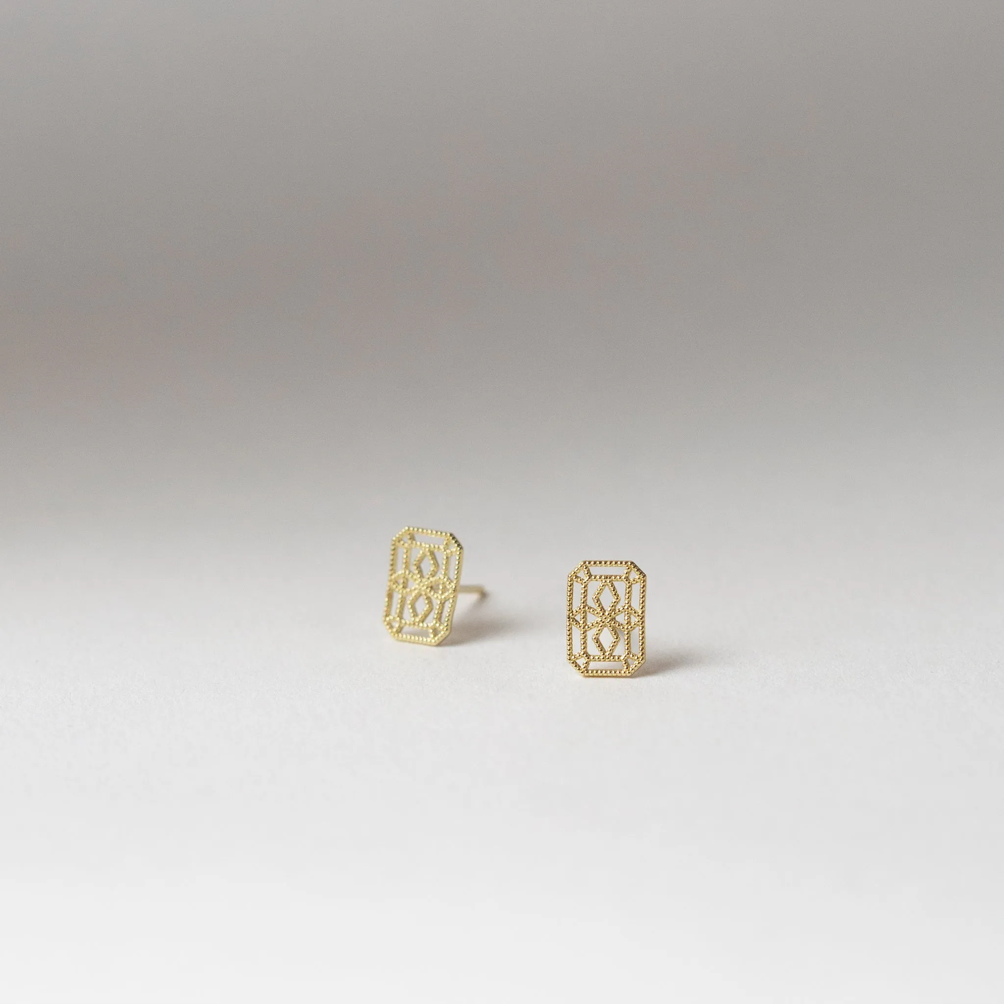 Mini Lace Deco Earrings - VIII