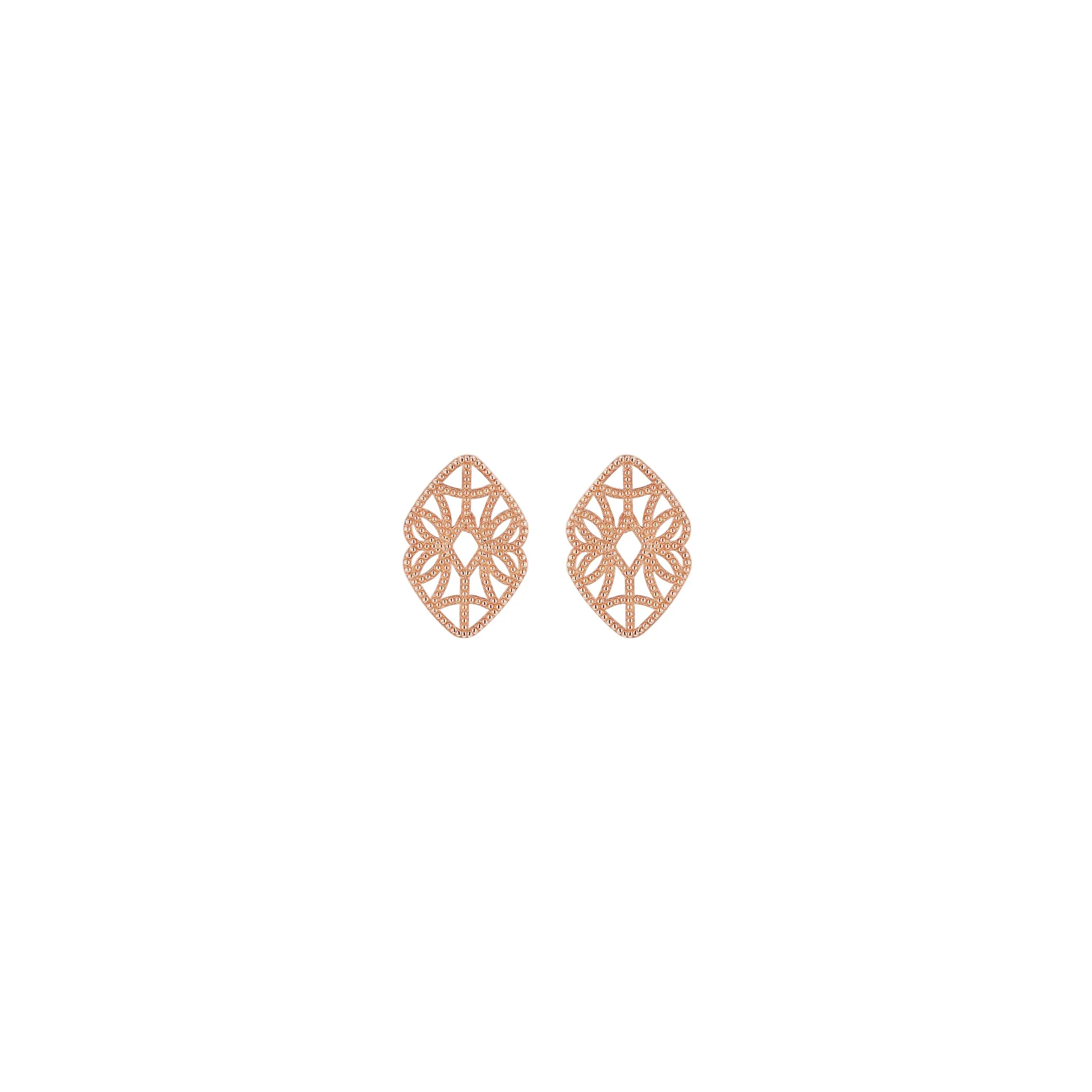 Mini Lace Deco Earrings - X