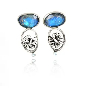 Moon Moth Earrings