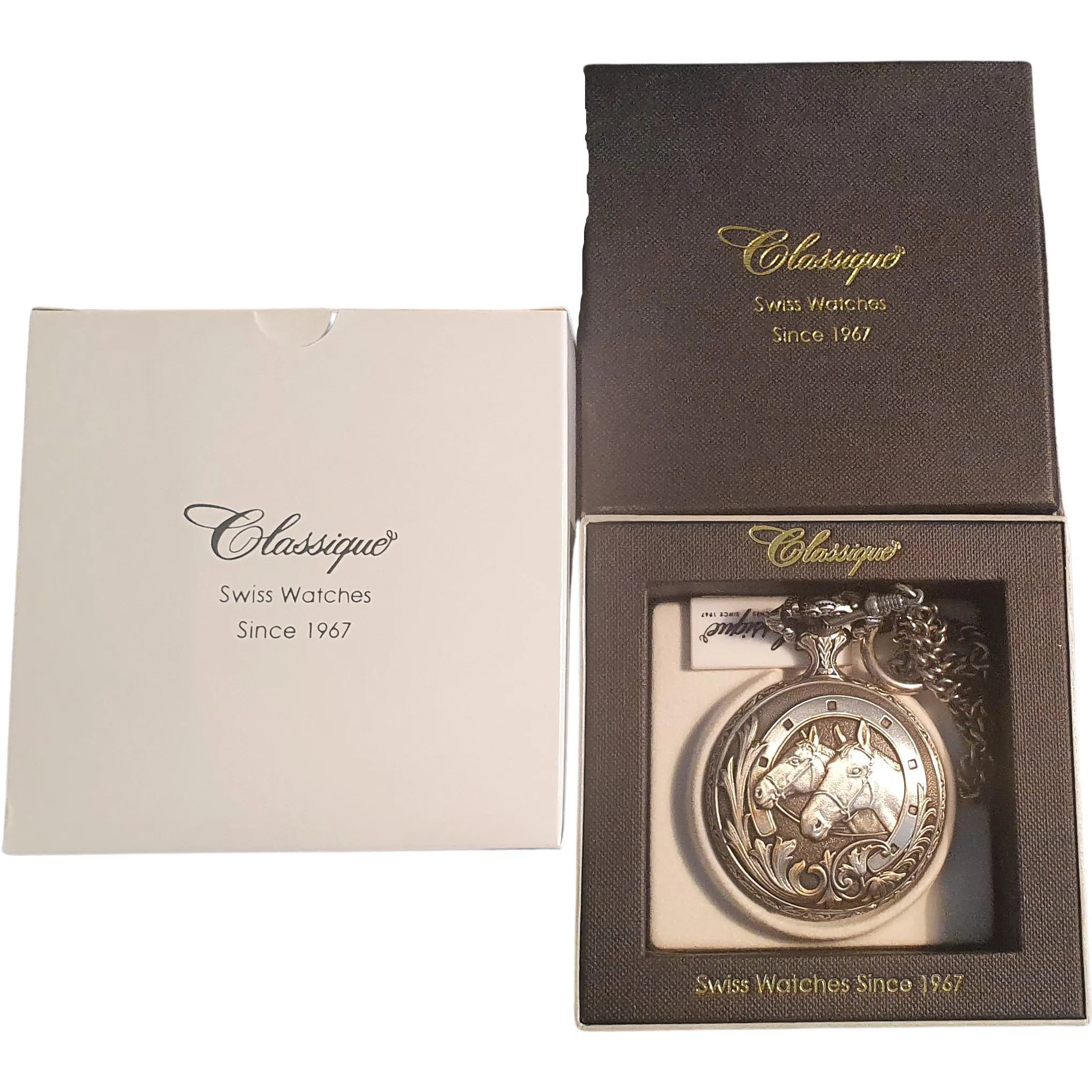 Motorbike  Pewter Gold Antique Swiss Quartz Pocket Watch