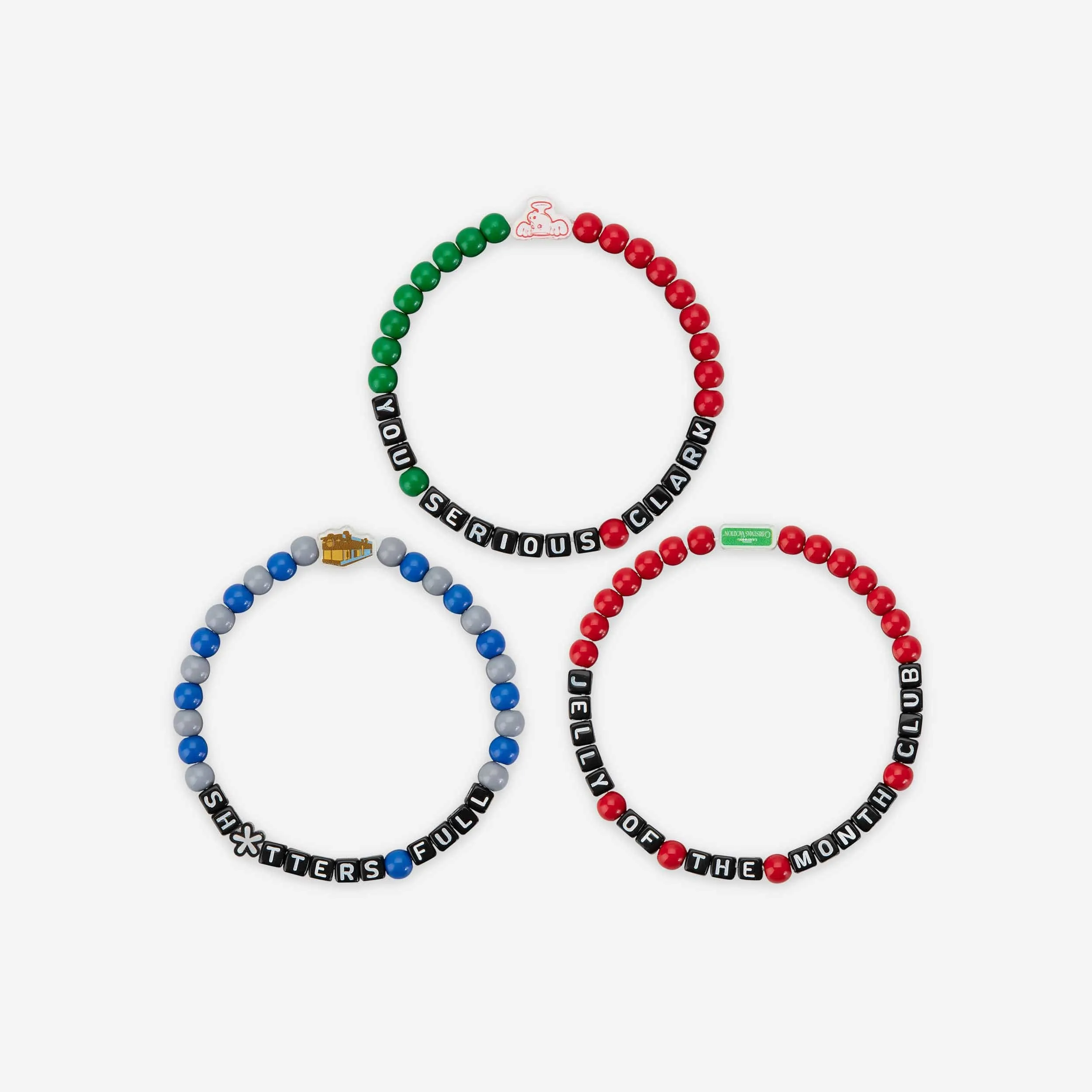 National Lampoons Christmas Vacation 3 Pack Beaded Friendship Bracelet