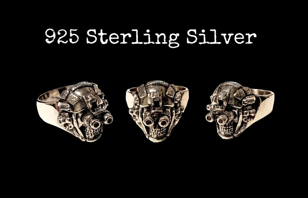 NIGHT WARRIOR (NODS DOWN) RING
