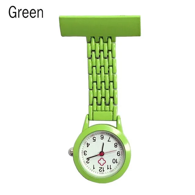 Nurse Quartz Watch Brooch Pocket Brooch Clip Medical Nurse Pocket
