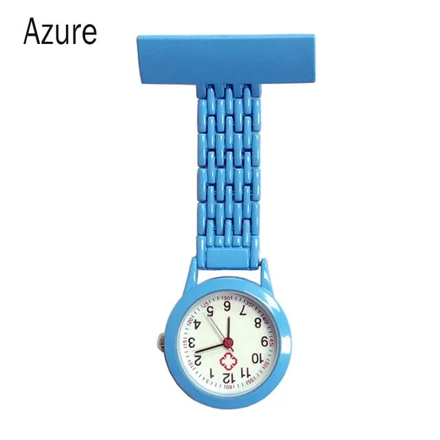 Nurse Quartz Watch Brooch Pocket Brooch Clip Medical Nurse Pocket