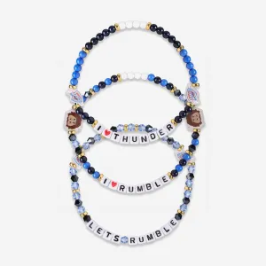 Oklahoma City Thunder 3 Pack Friendship Bracelet