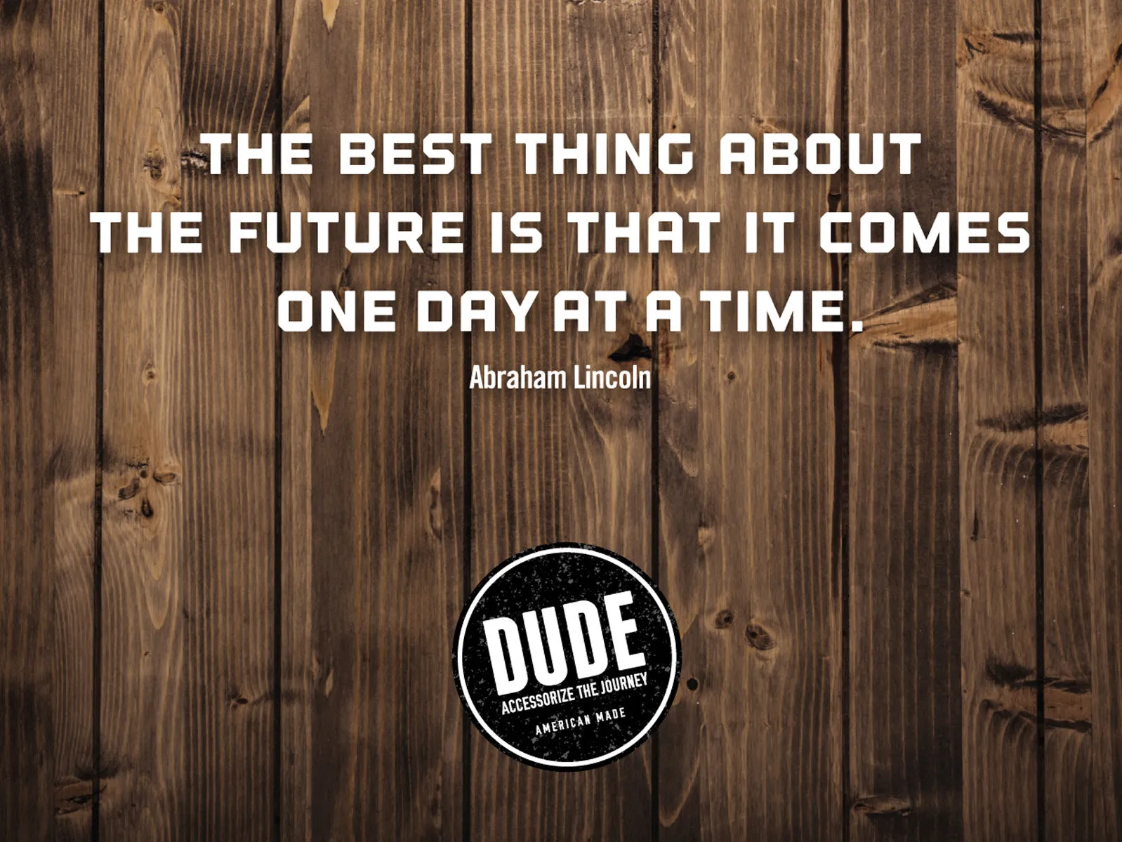 One Day at a Time DUDE Cuff Bracelet | DUDE Collection