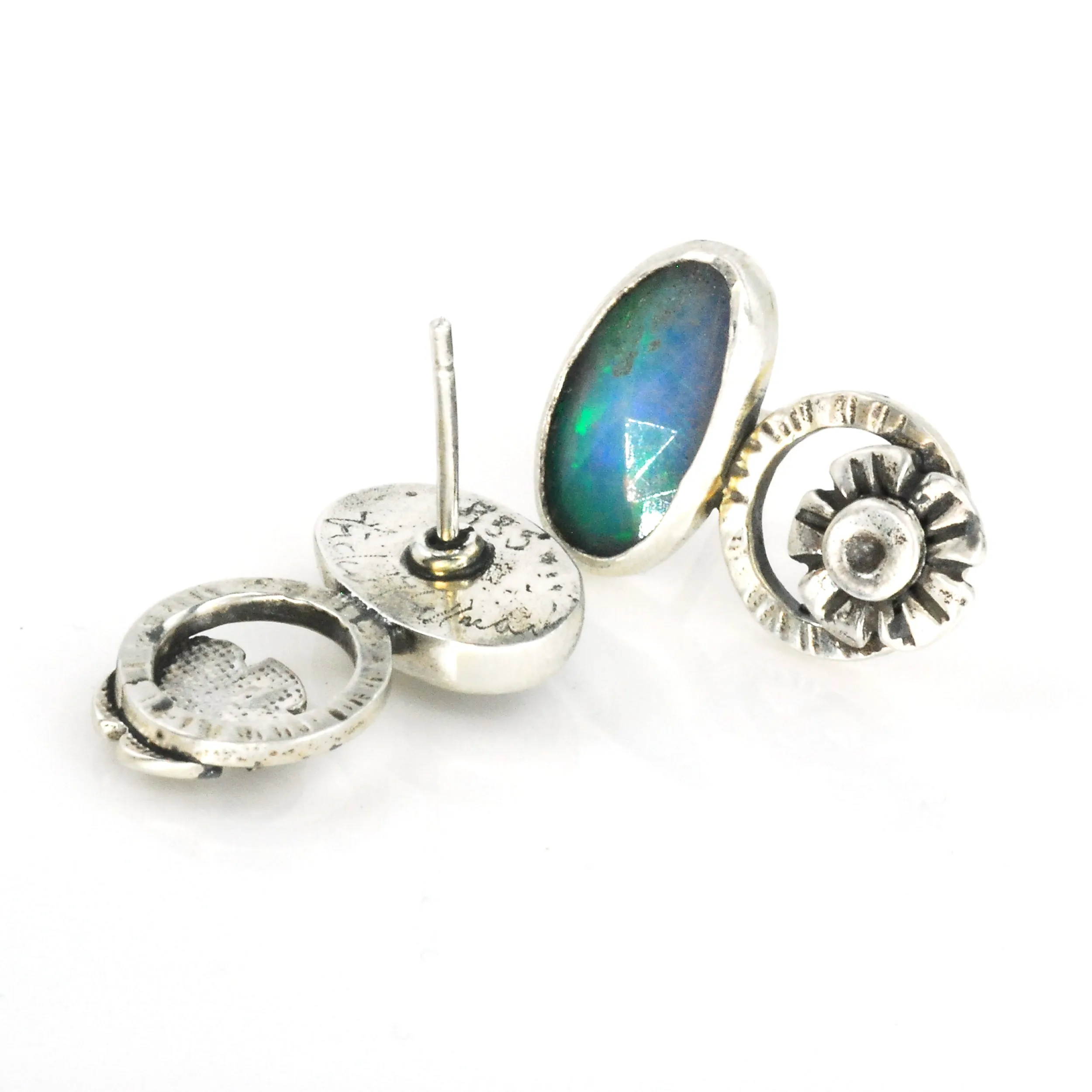 Opal Blossom Studs