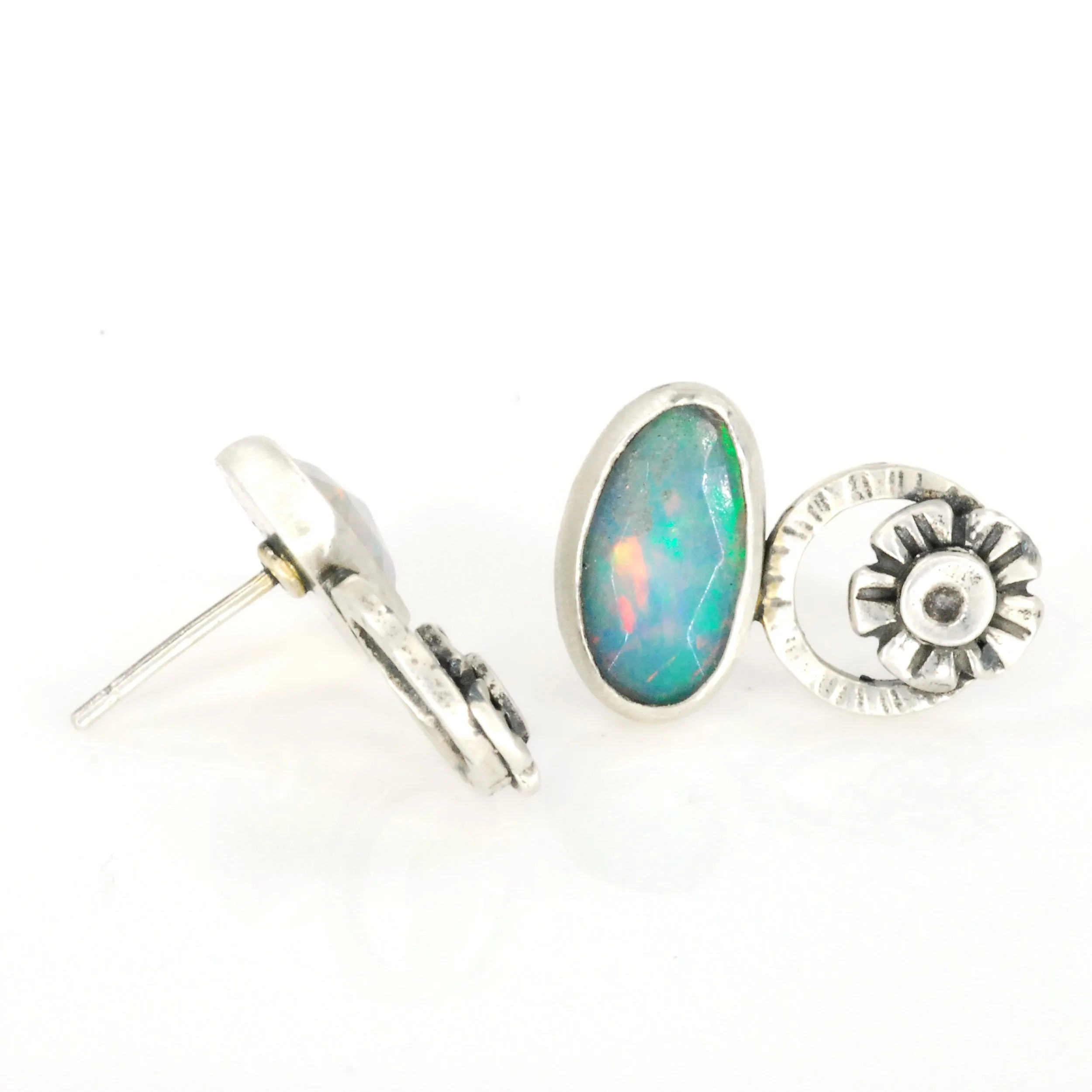 Opal Blossom Studs