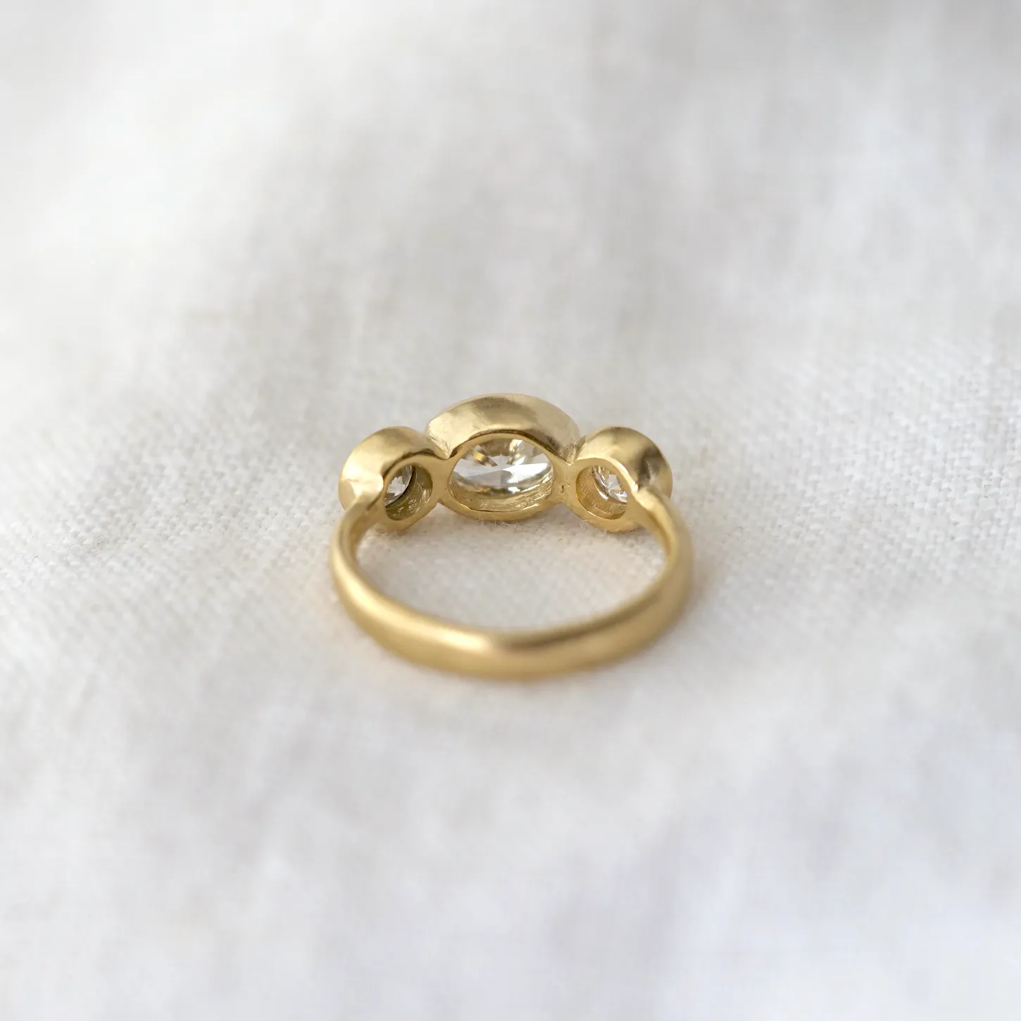 Oval Triad Lab Diamond