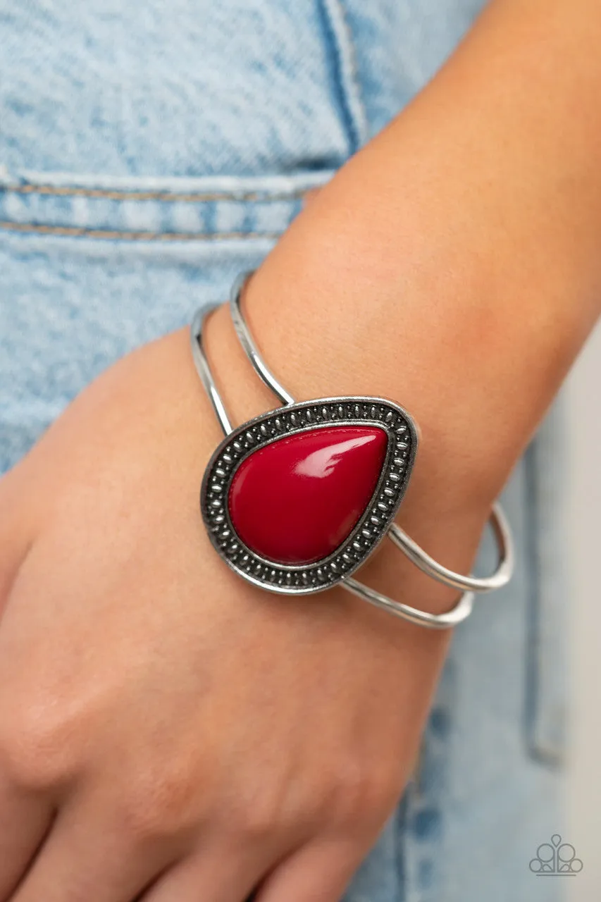 Over the POP Red Paparazzi Bracelet