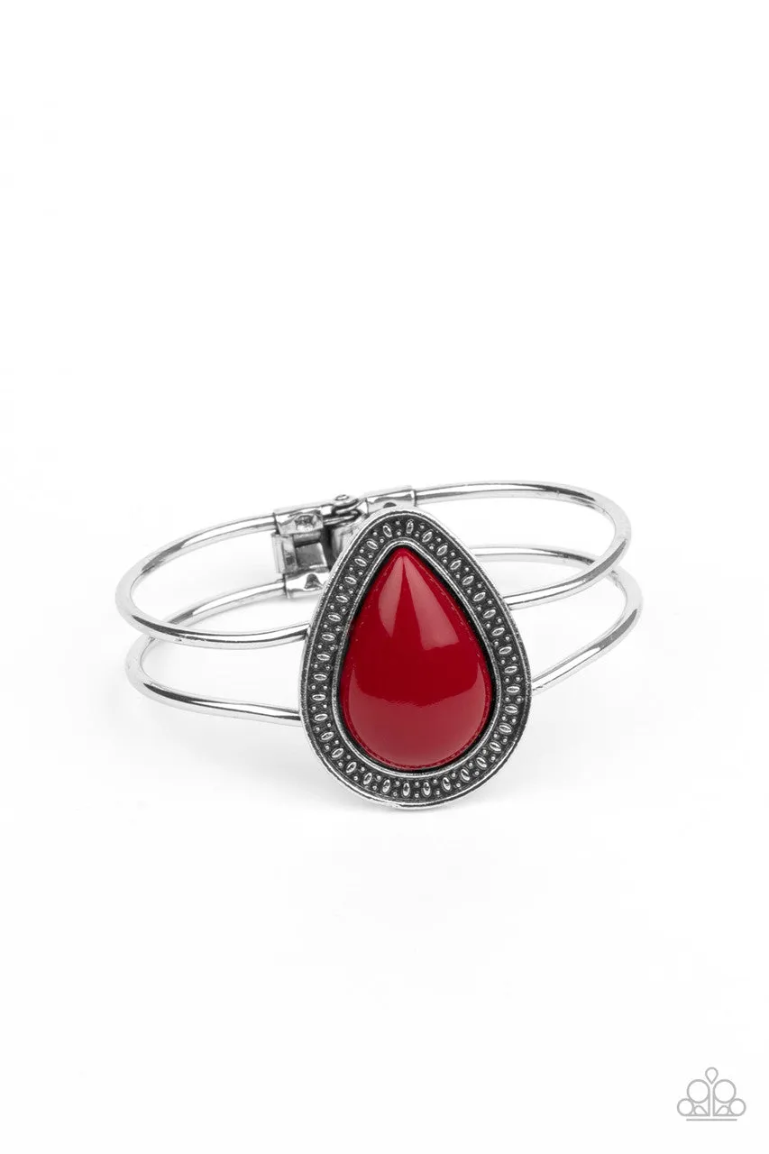 Over the POP Red Paparazzi Bracelet