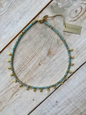 Pacific Ocean Necklace - Turquoise