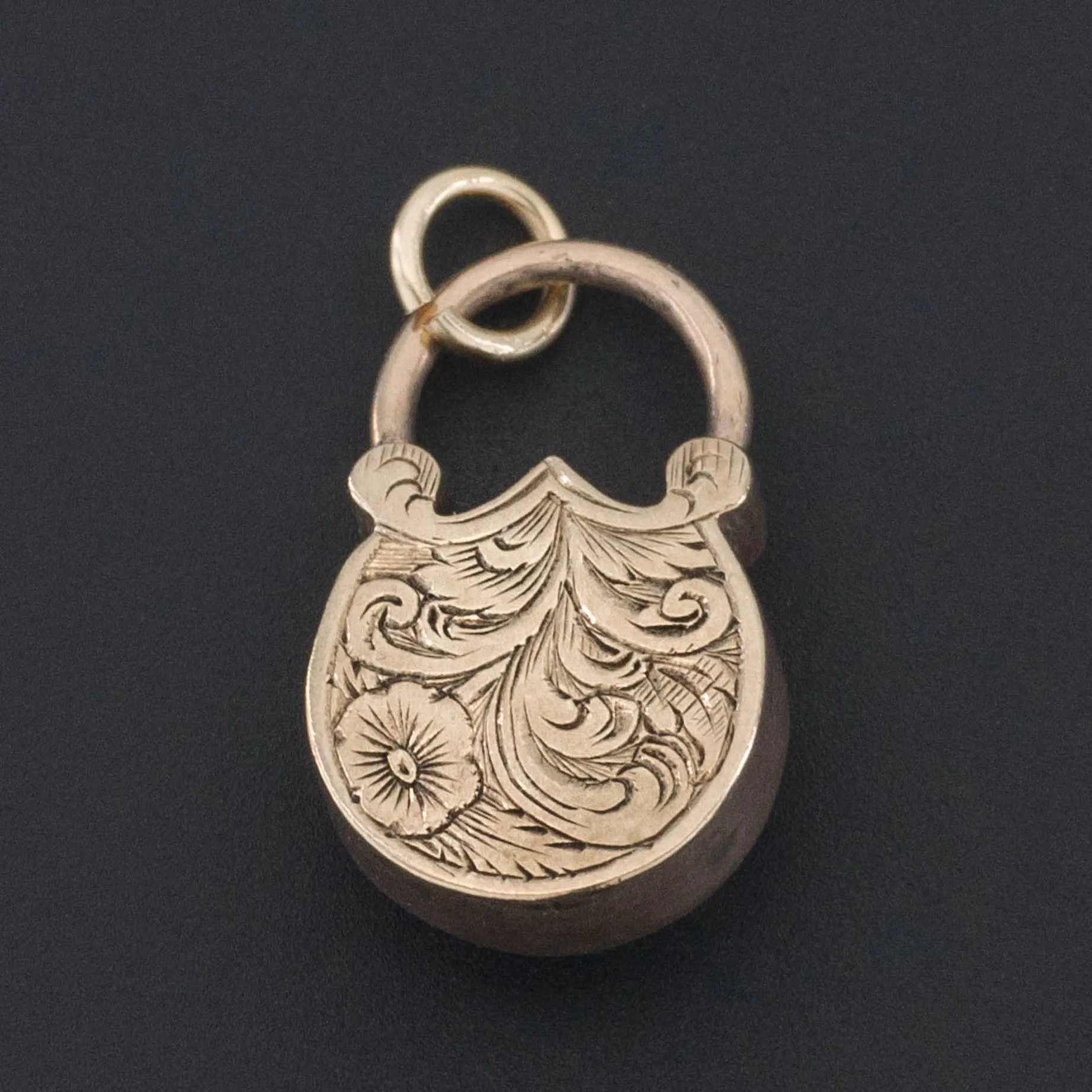 Padlock Charm | Antique Padlock Charm